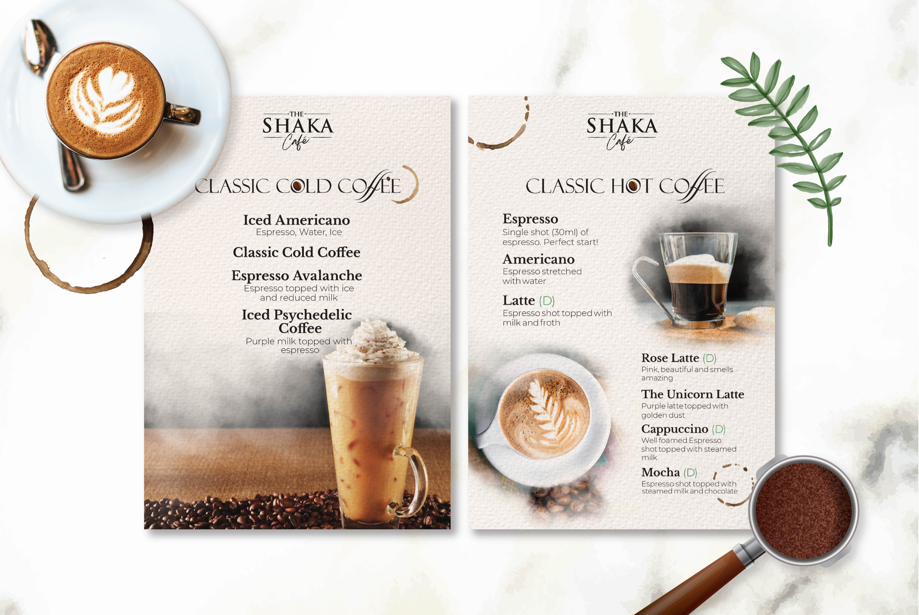 Menu Designs