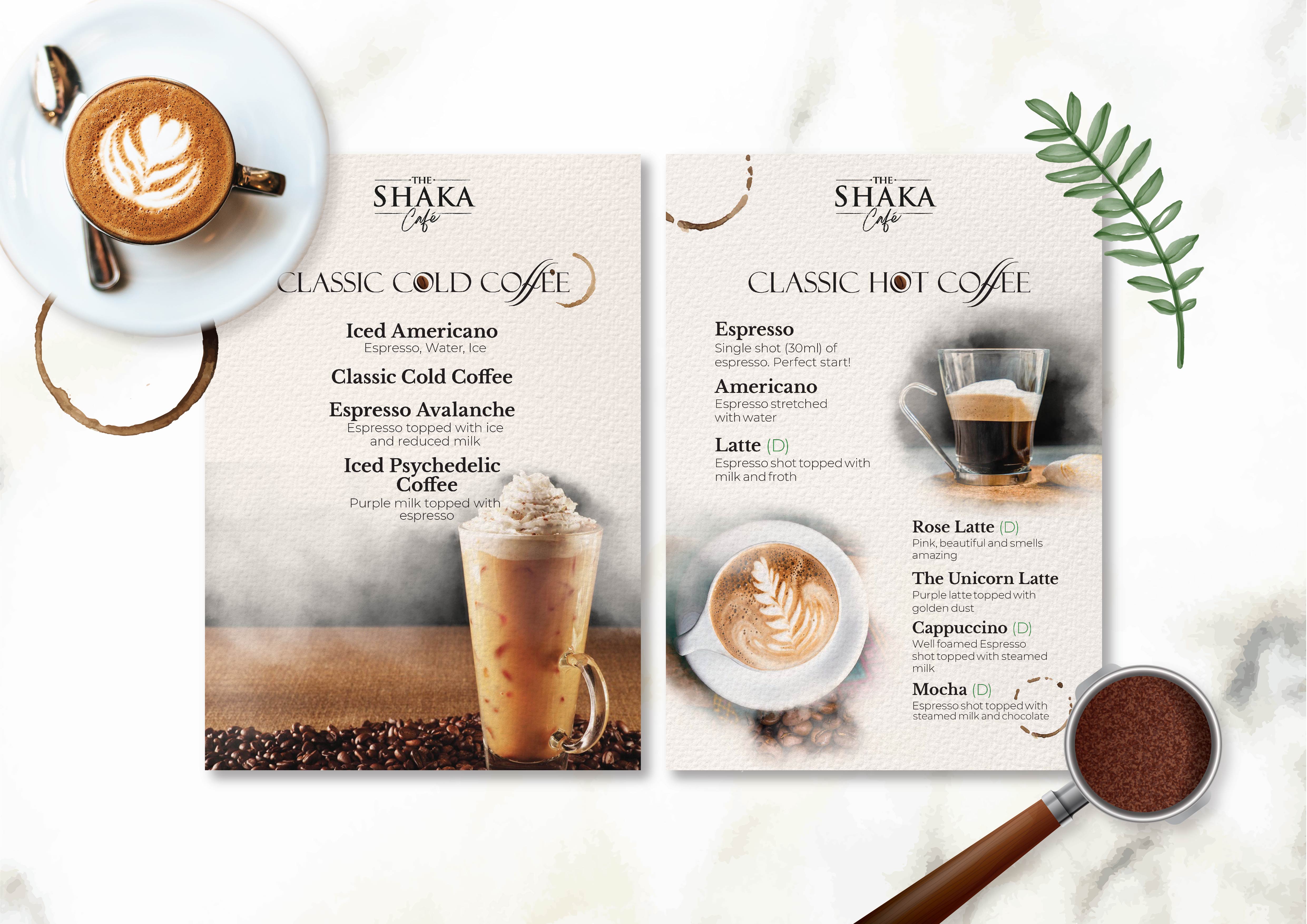Menu Designs